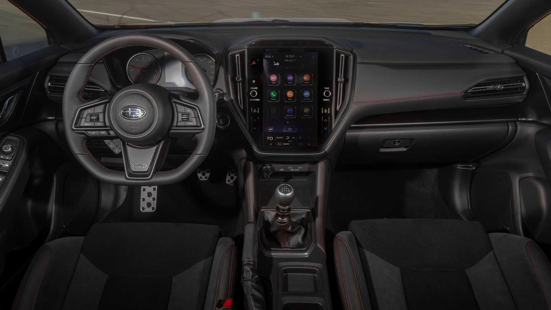 سیستم سرگرمی سوبارو WRX مدل 2022 / 2022 Subaru WRX