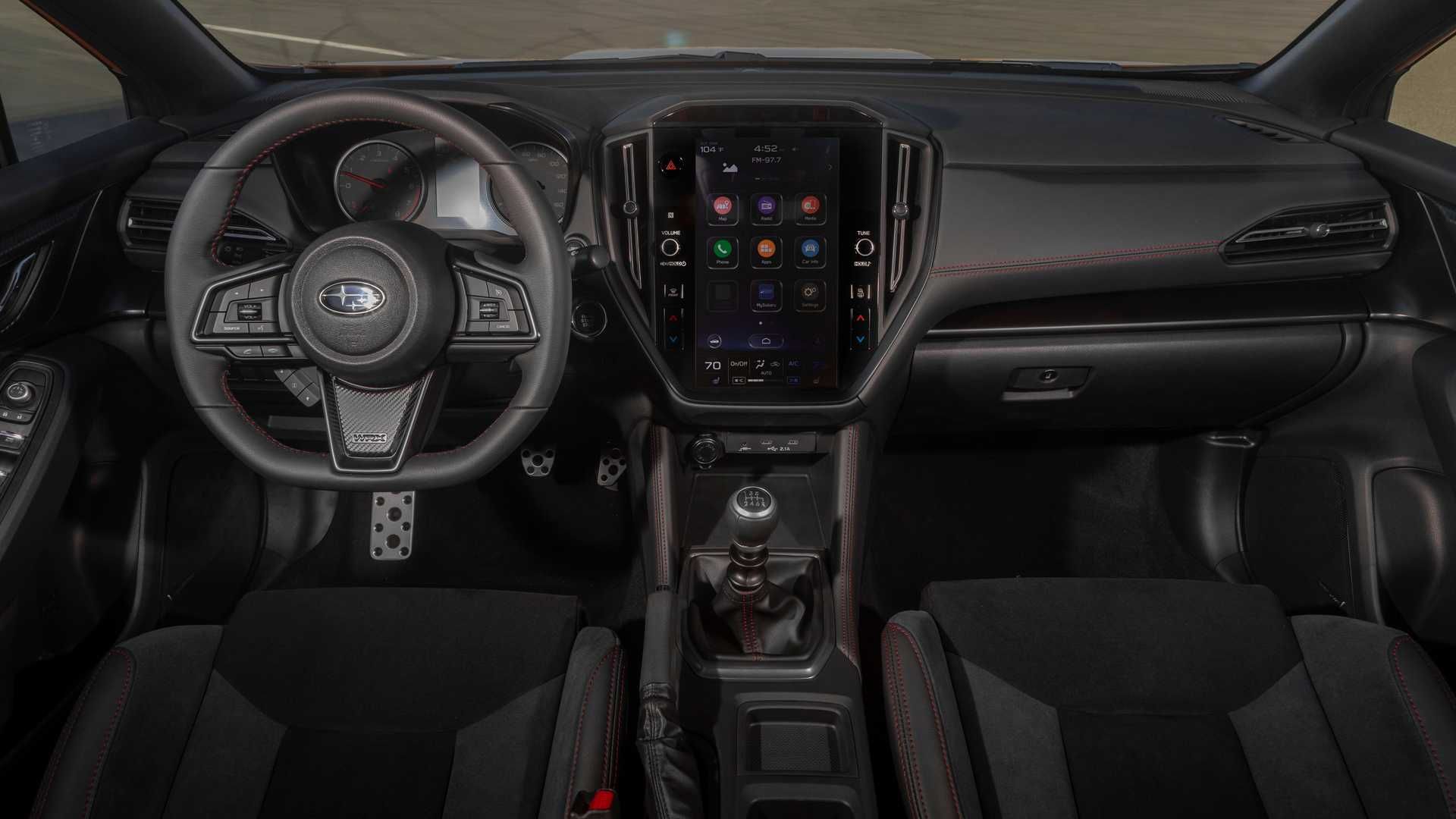سیستم سرگرمی سوبارو WRX مدل 2022 / 2022 Subaru WRX