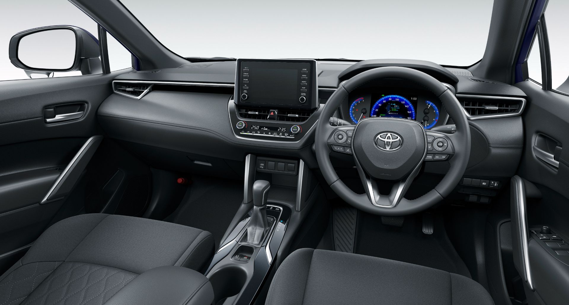 TOYOTA corolla crossنمای داخلی  تویوتا کرولا کراس هیبرید