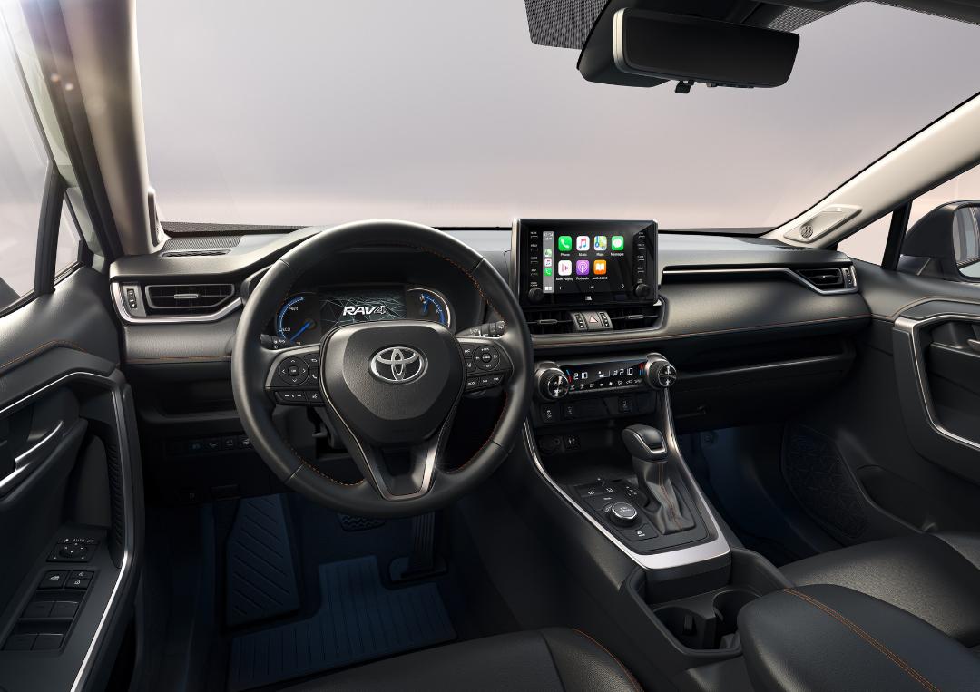 TOYOTA RAV4 Hybrid نمای داخلی تویوتا راوفور هیبرید