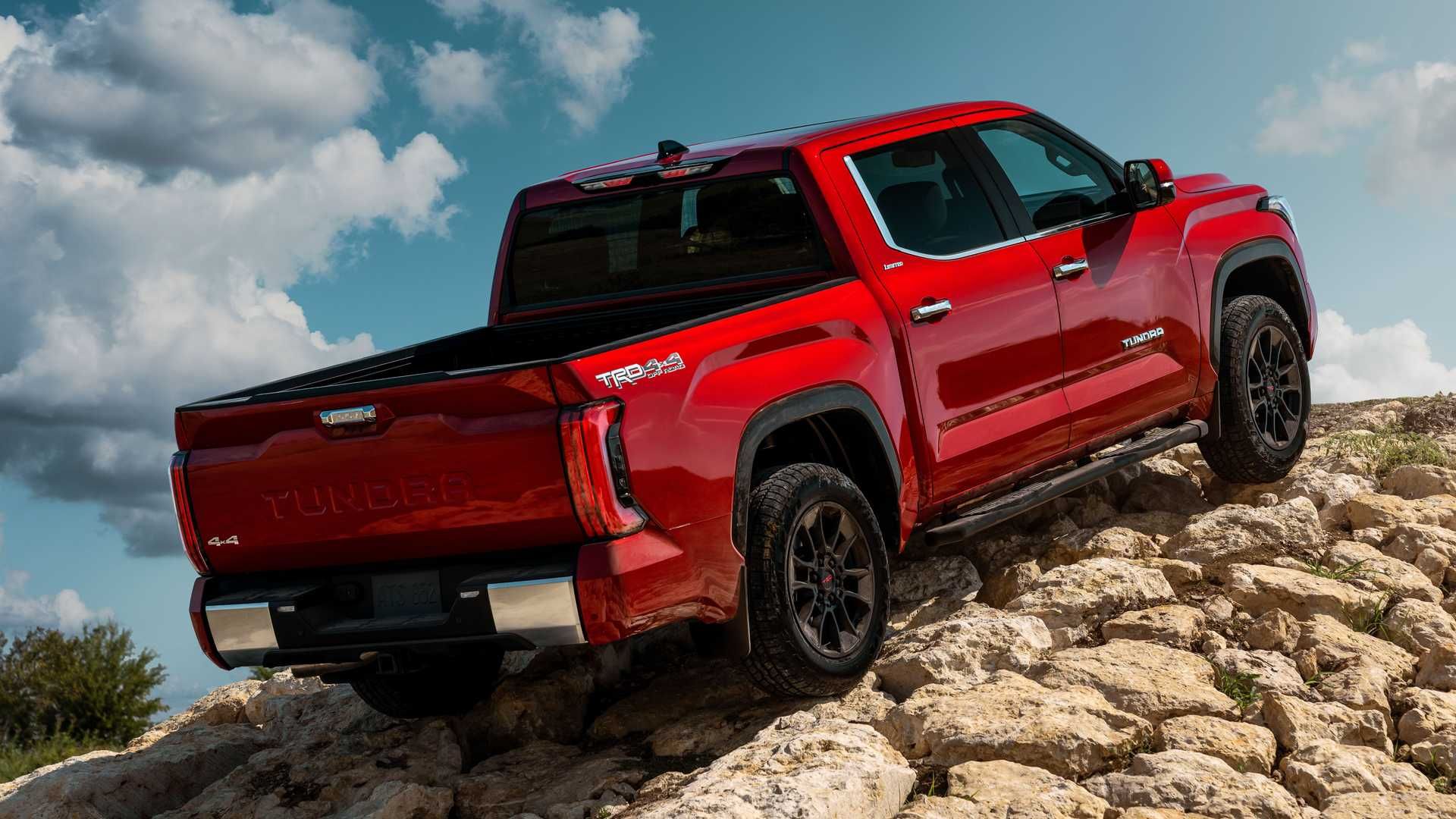 Toyota Tundra نمای عقب تویوتا توندرا 2022