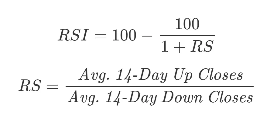 rsi formula