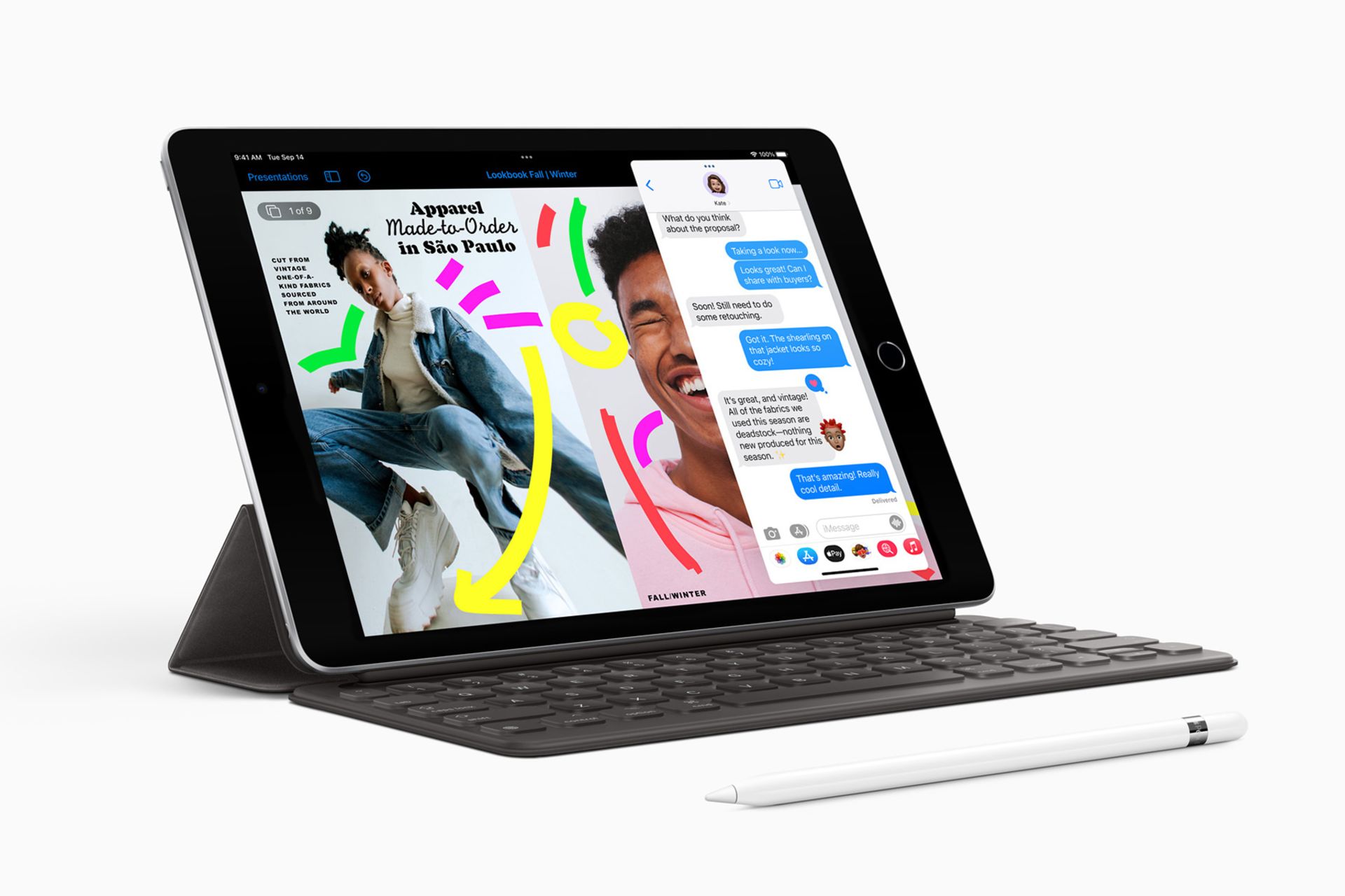 کیبورد تبلت آیپد 10.2 اینچ 2021 اپل / Apple iPad 10.2 2021
