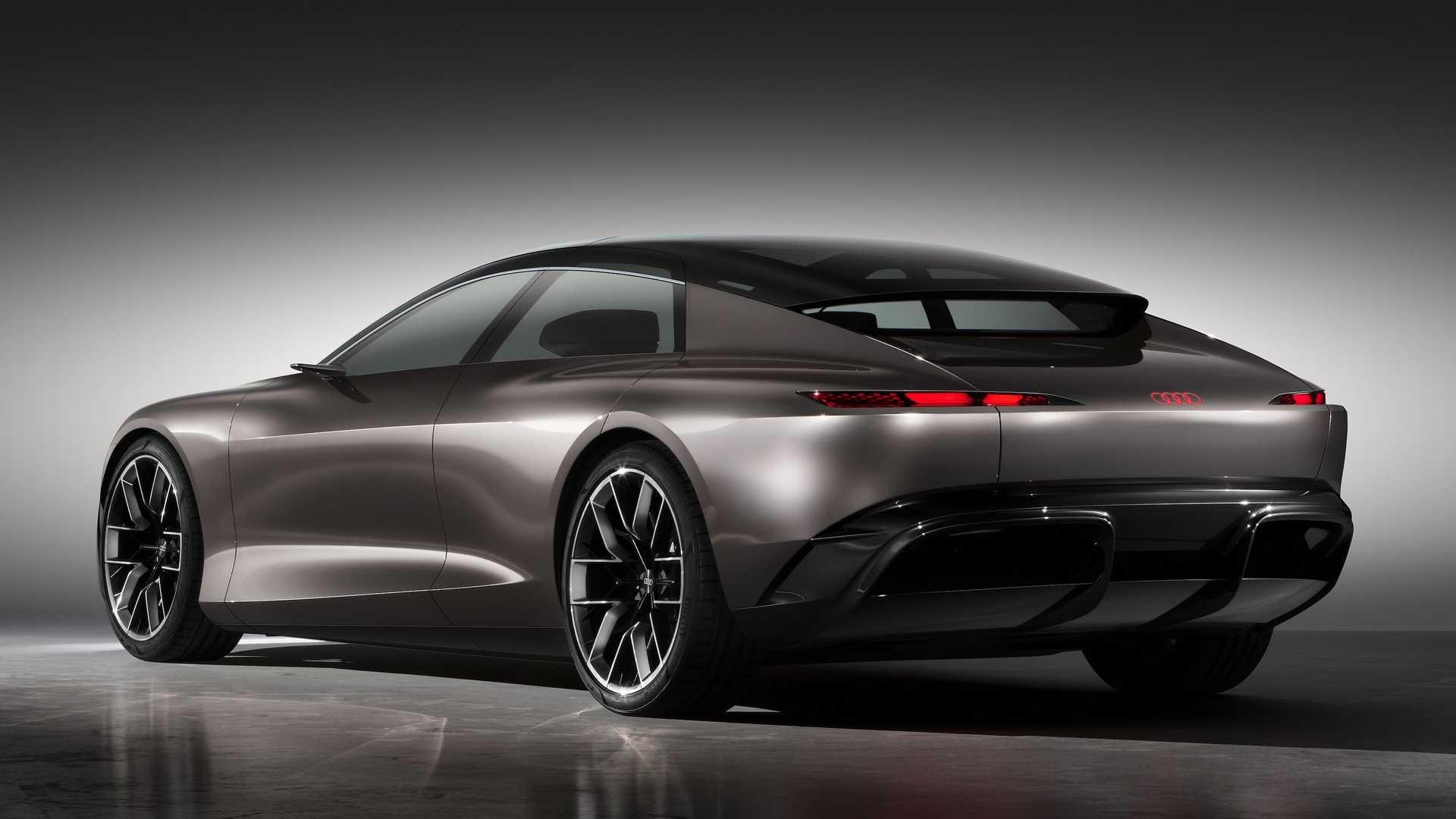 Audi Grandsphere Concept نمای پشت آئودی گرندسفیر مفهومی 