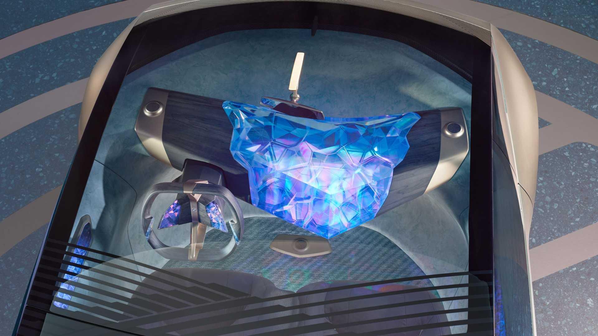داشبورد بی ام و آی ویژن سیرکولار / BMW i Vision Circular
