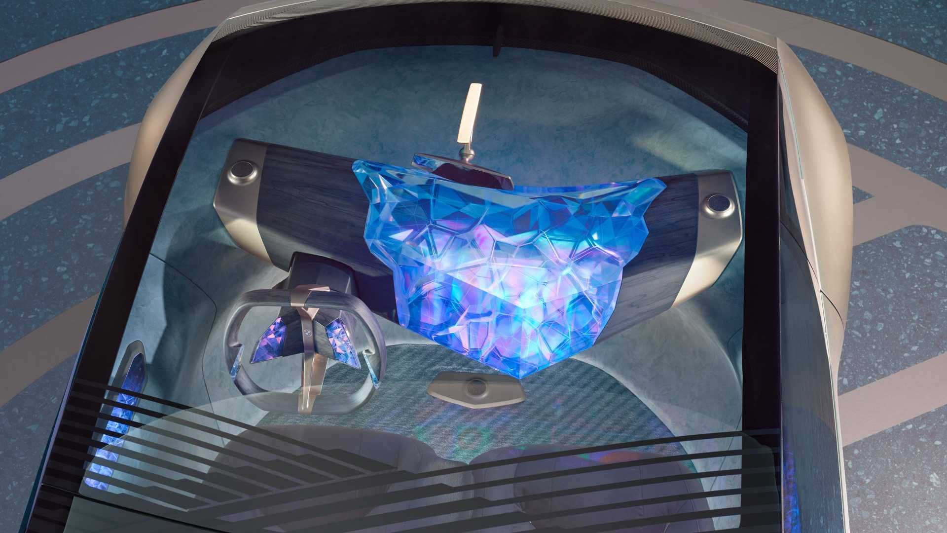 داشبورد بی ام و آی ویژن سیرکولار / BMW i Vision Circular