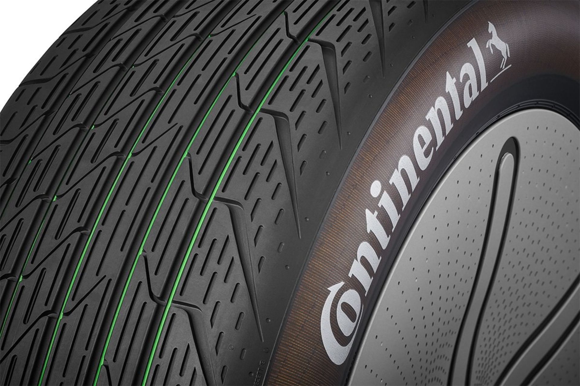 تایر مفهومی کنتیننتال / Continental GreenConcept tire با مواد بازیافتی
