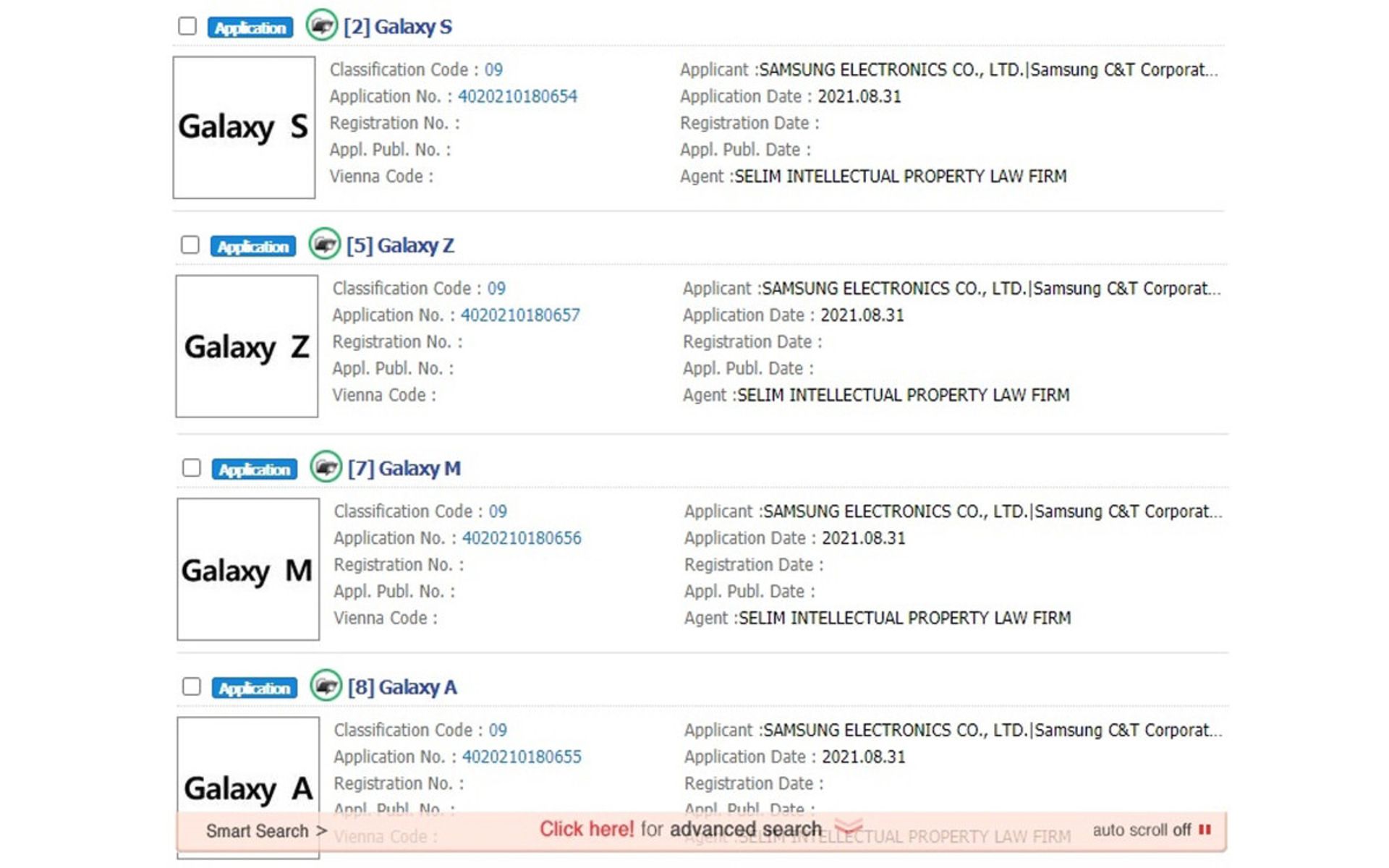 فهرست نام تجاری دستگاه‌های سامسونگ و نبود نام تجاری گلکسی نوت
