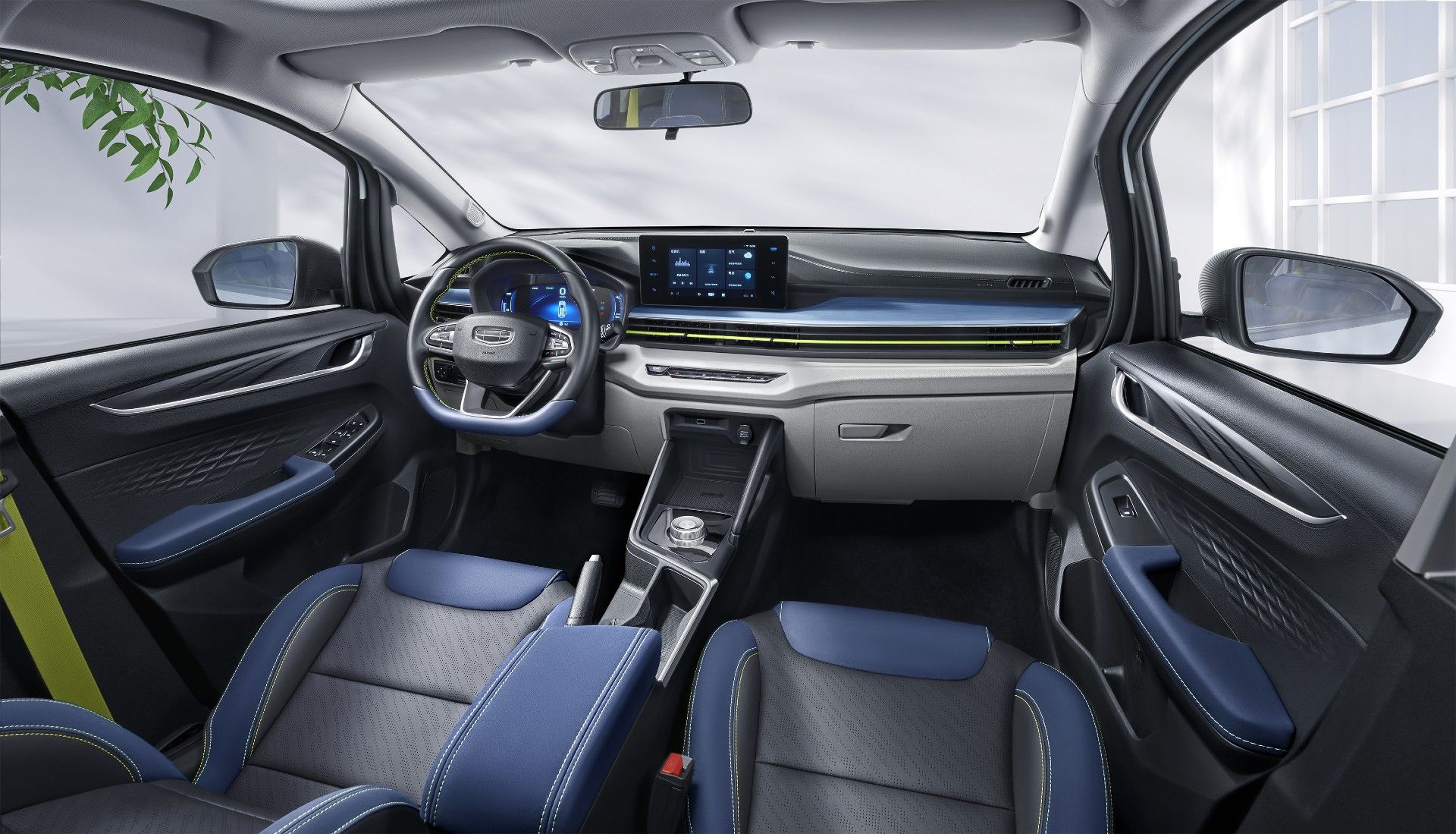 Geely Geometry EX3 نمای داخلی شاسی بلند برقی جیلی ژئومتری 