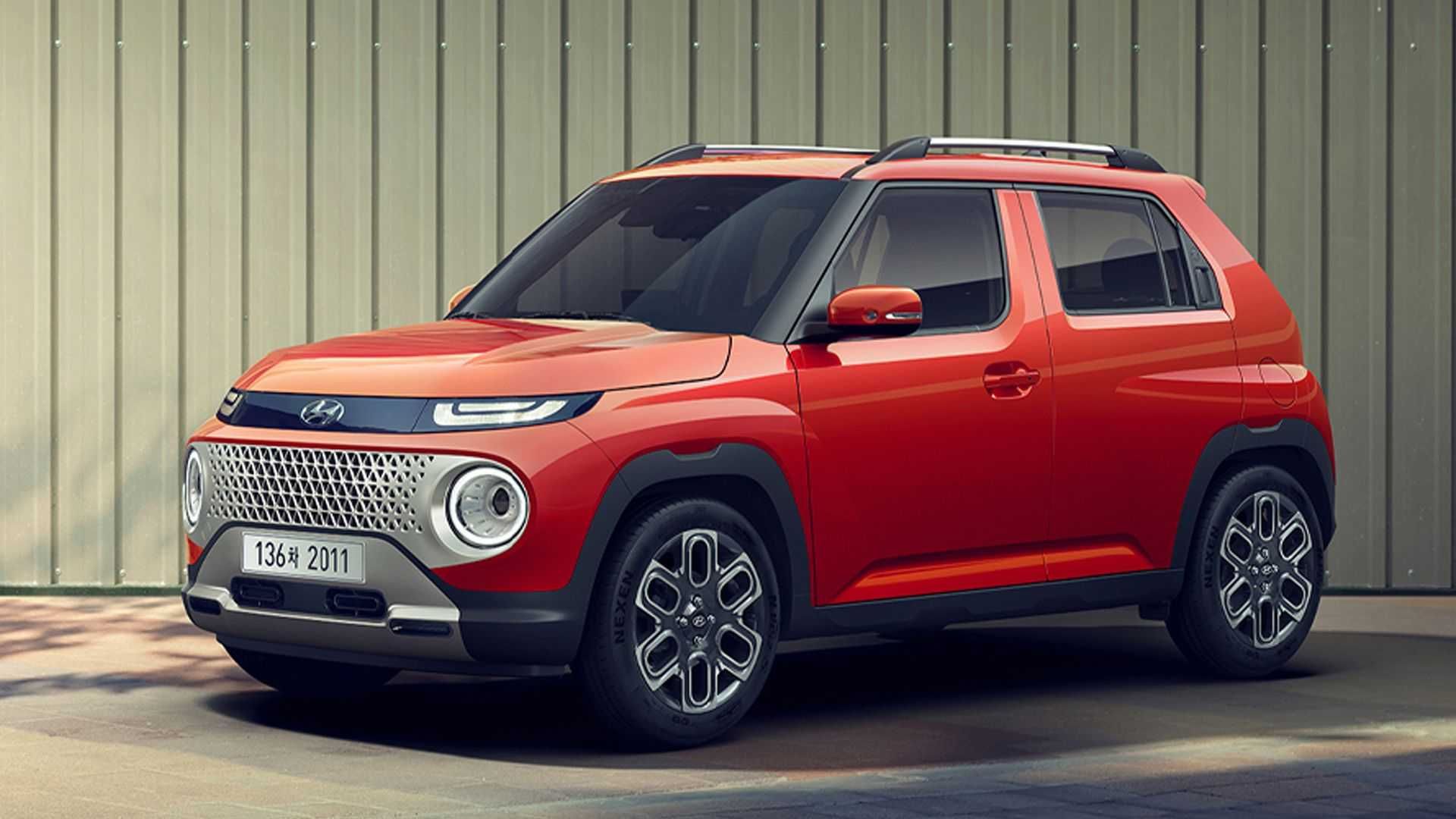 Hyundai Casper / هیوندای کسپر نمای یک چهارم