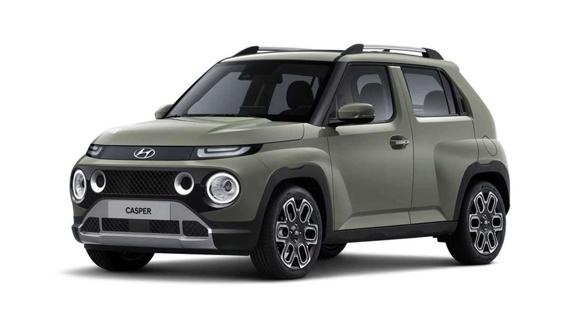 Hyundai Casper / هیوندای کسپر نمای سه چهارم