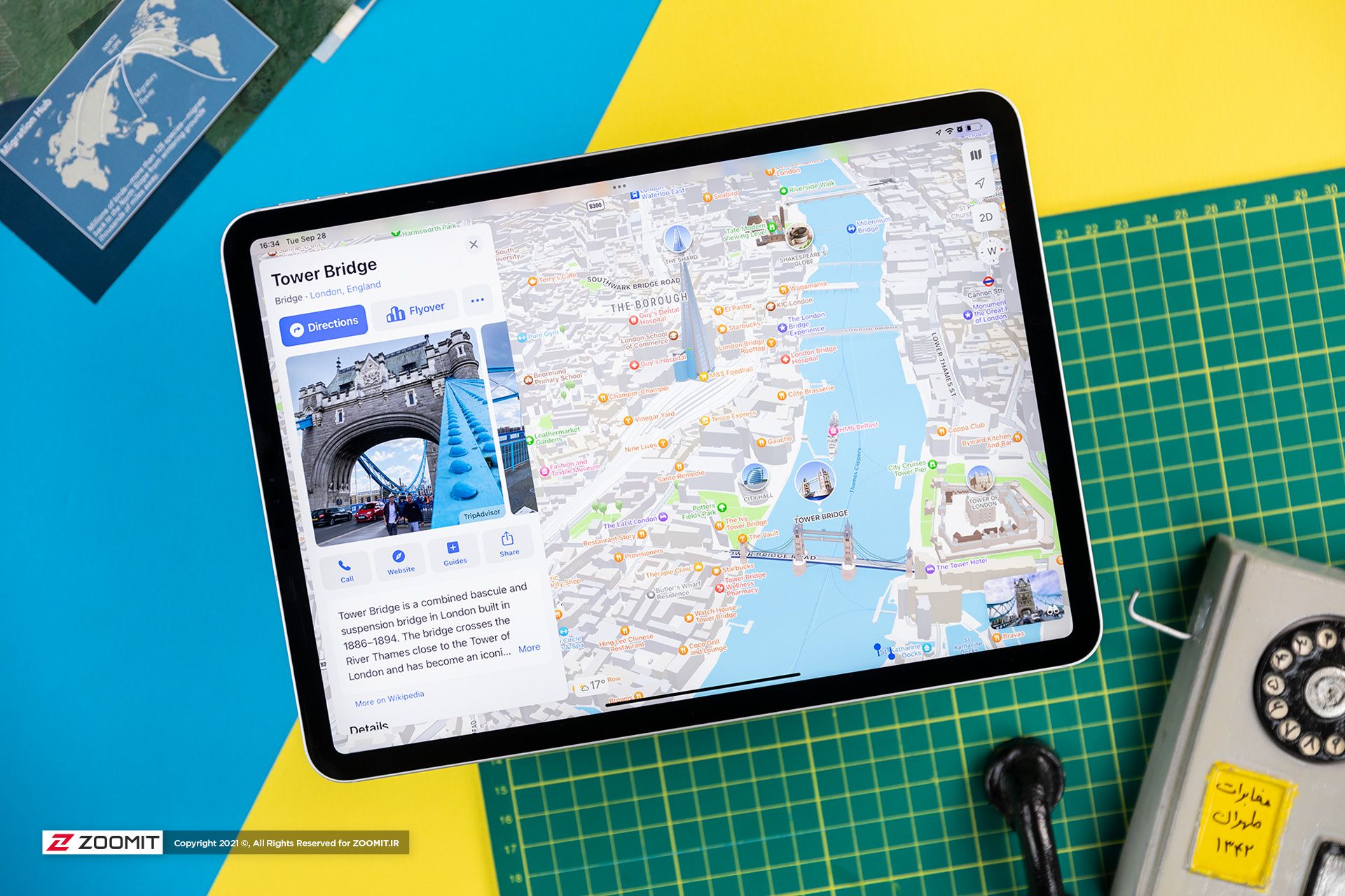 iPadOS 15 - New 3D Maps