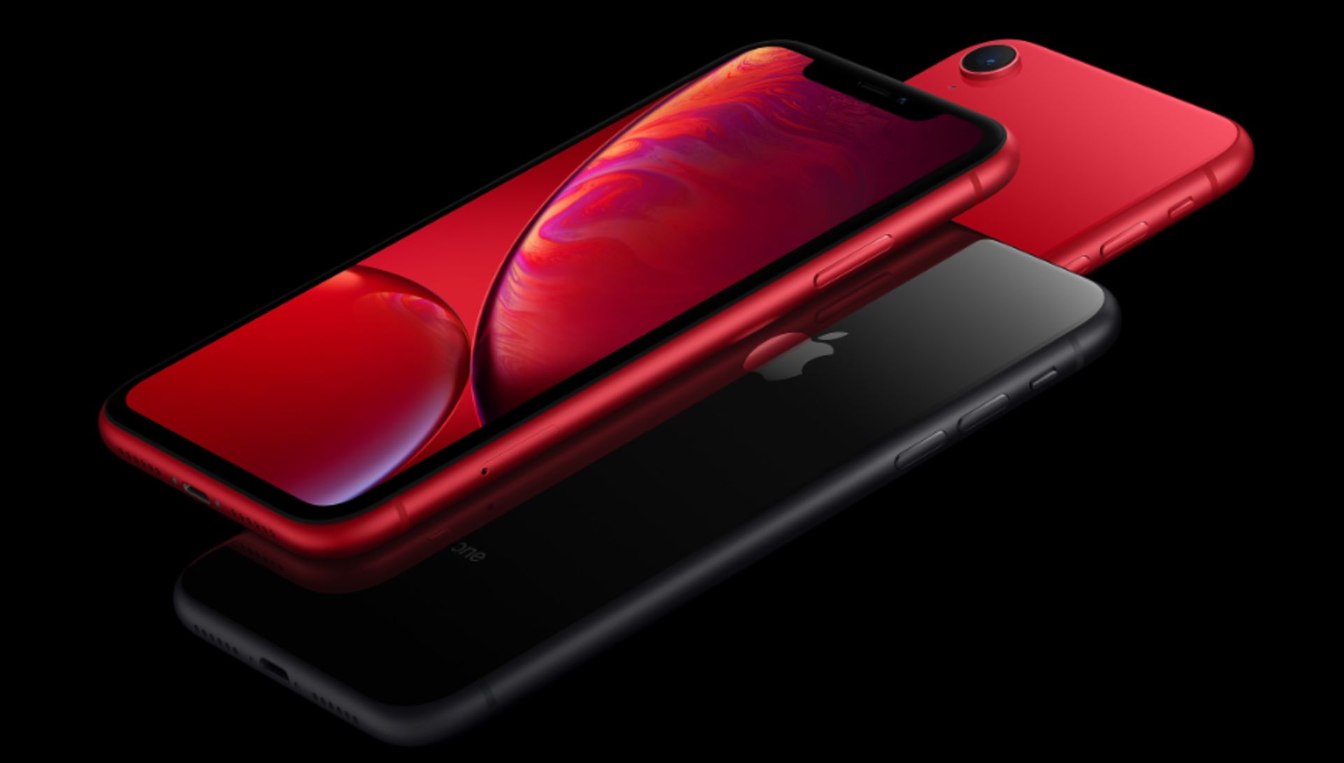 آیفون XR قرمز و مشکی