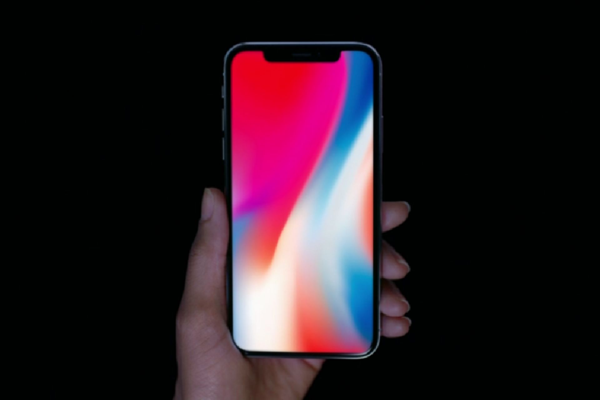 نمای جلویی آیفون XS