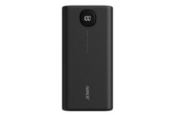 نمای روبرو پاور بانک جووی Joway JP253 40000mAh با ظرفیت 40000 میلی‌آمپر ساعت مشکی