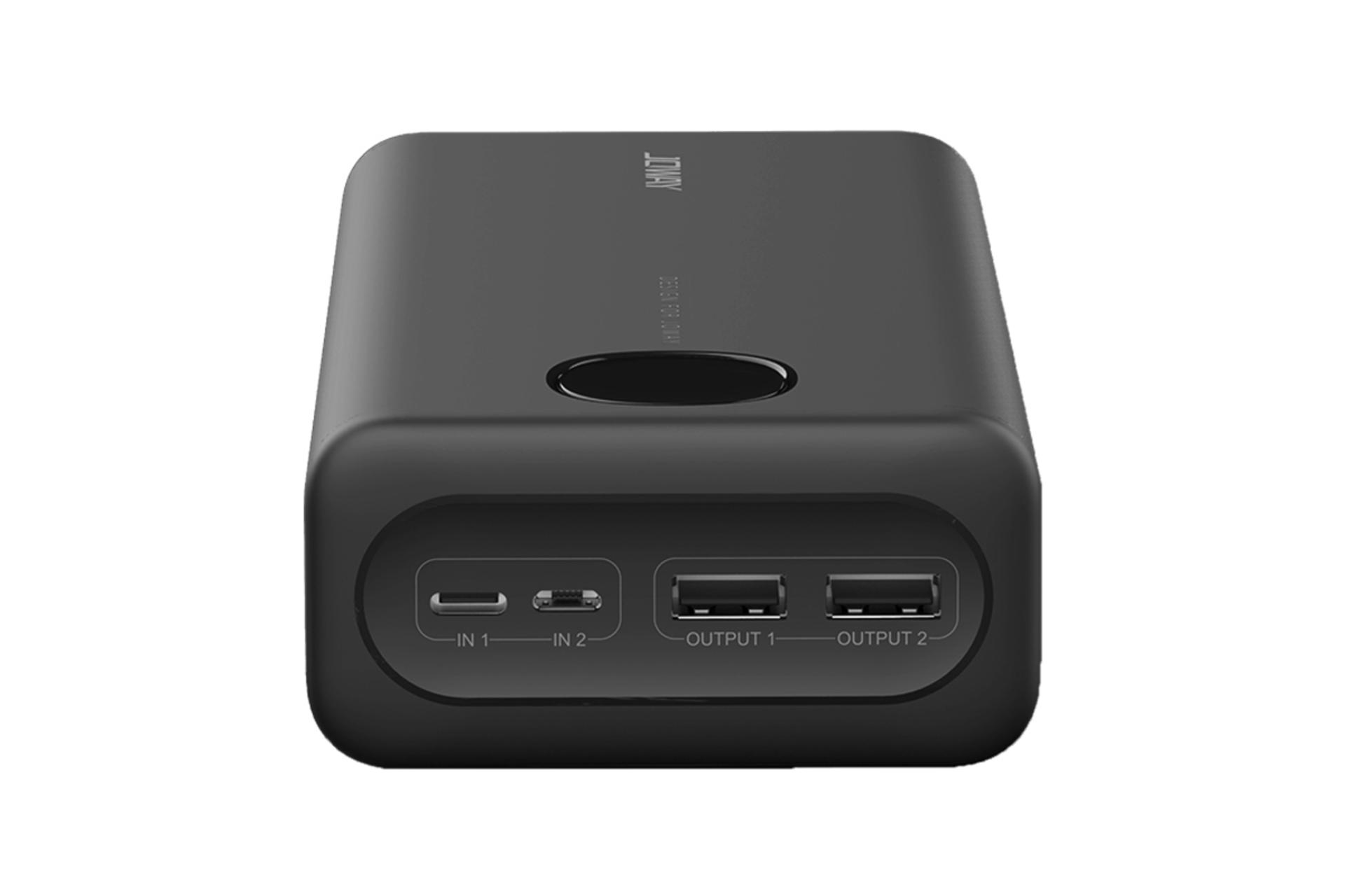 درگاه پاور بانک جووی Joway JP253 40000mAh با ظرفیت 40000 میلی‌آمپر ساعت مشکی