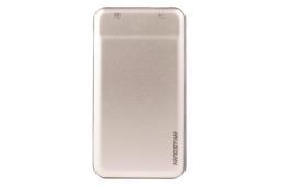 پاور بانک کینگ استار KingStar KP10046PQ 10000mAh با ظرفیت 10000 میلی‌آمپر ساعت طلایی