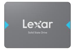 نمای روبرو SSD لکسار Lexar NQ100 SATA 2.5 Inch