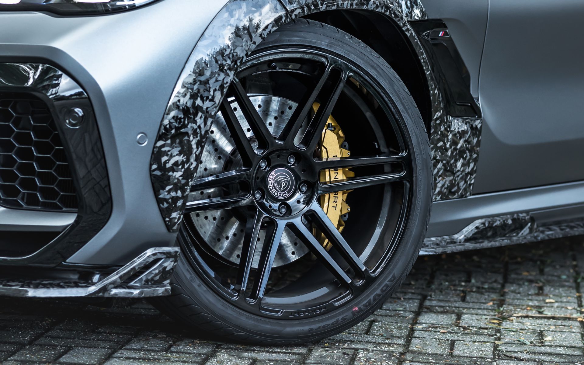 رینگ و لاستیک منهارت ایکس 6 تیونینگ / Manhart MHX6 700 WB