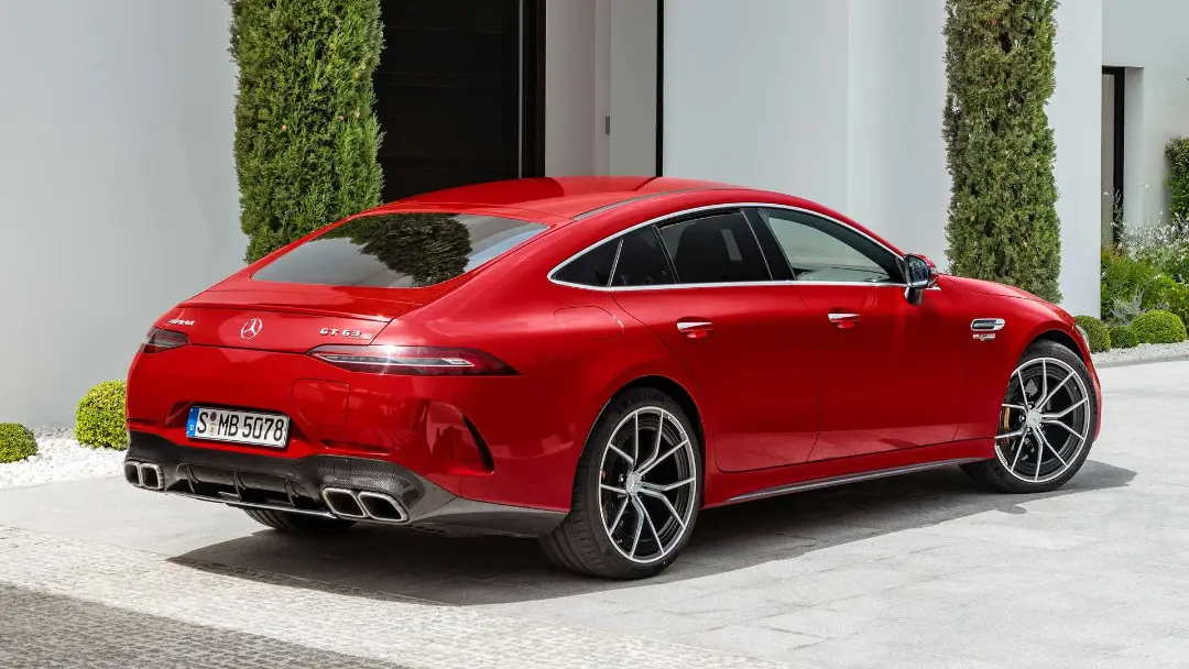 Mercedes-AMG GT 63 S E Performance نمای پشت آام جی سدان