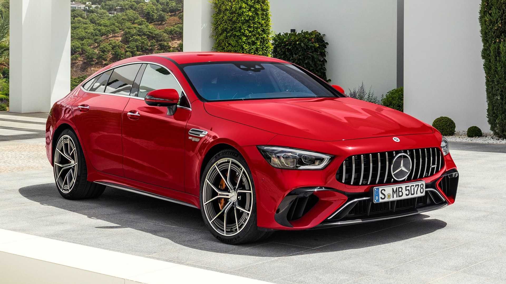 Mercedes-AMG GT 63 S E Performance نمای جلو آام جی سدان