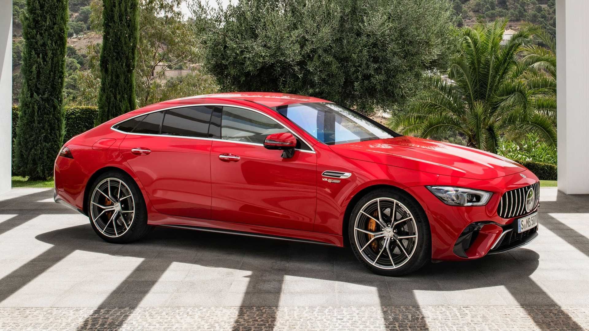 Mercedes-AMG GT 63 S E Performance نمای راست آام جی سدان