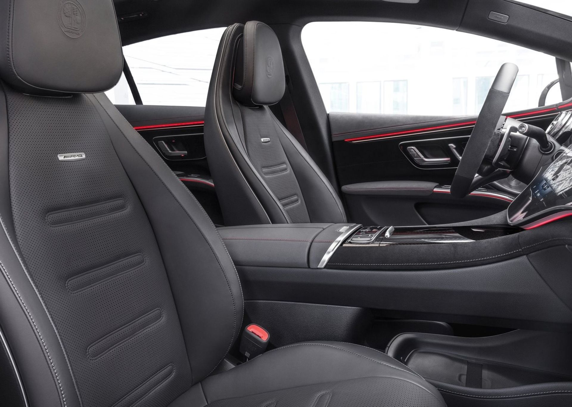 Mercedes AMG EQS 53 نمای صندلی مرسدس آام جی برقی