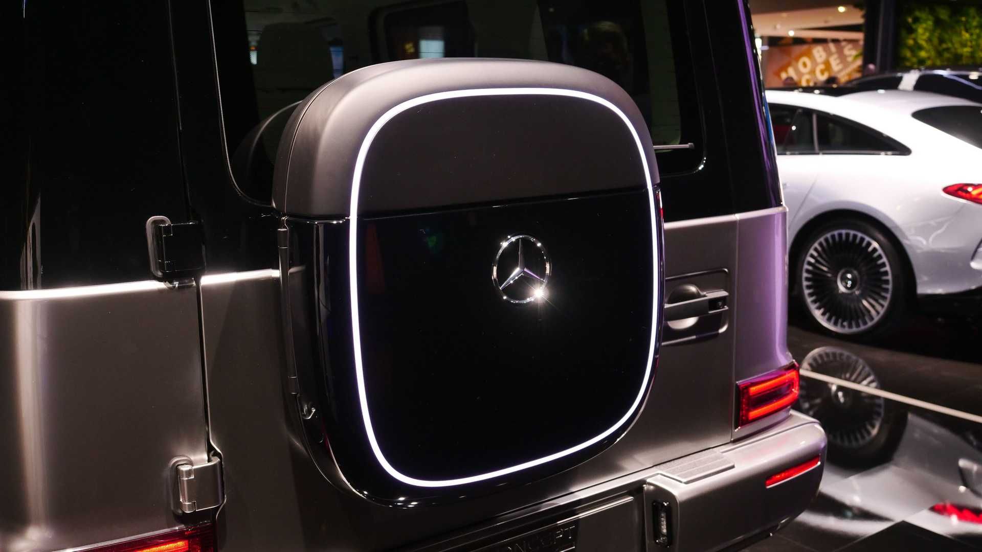Mercedes EQG Concept / زاپاس‌بند مدل مفهومی مرسدس ای کیو جی