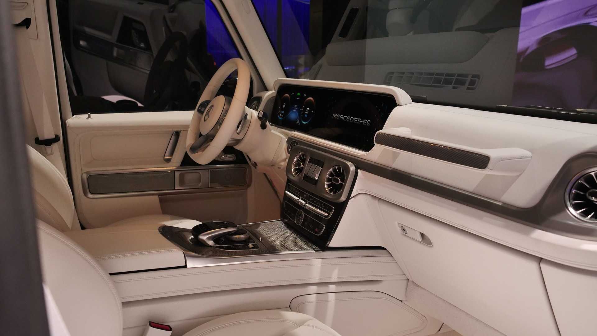 Mercedes EQG Concept / کابین و داشبورد مدل مفهومی مرسدس ای کیو جی