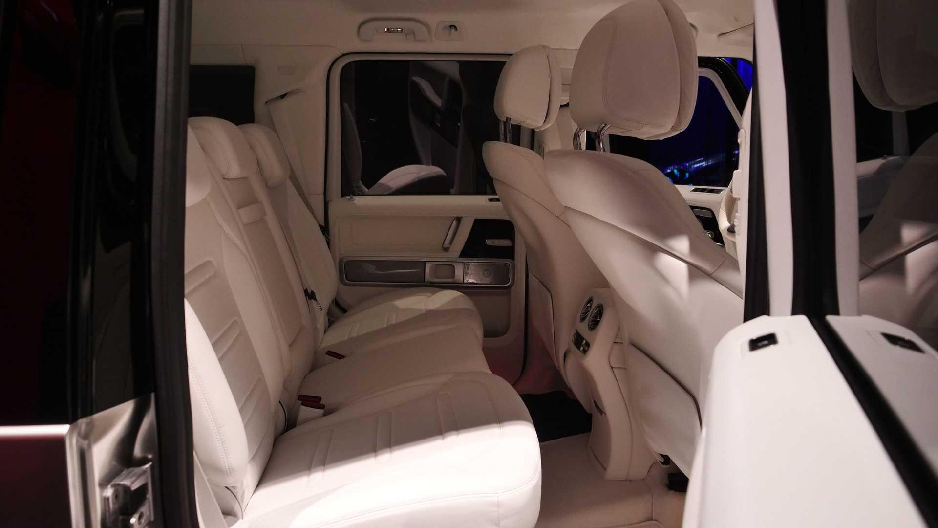 Mercedes EQG Concept / ردیف دوم مدل مفهومی مرسدس ای کیو جی