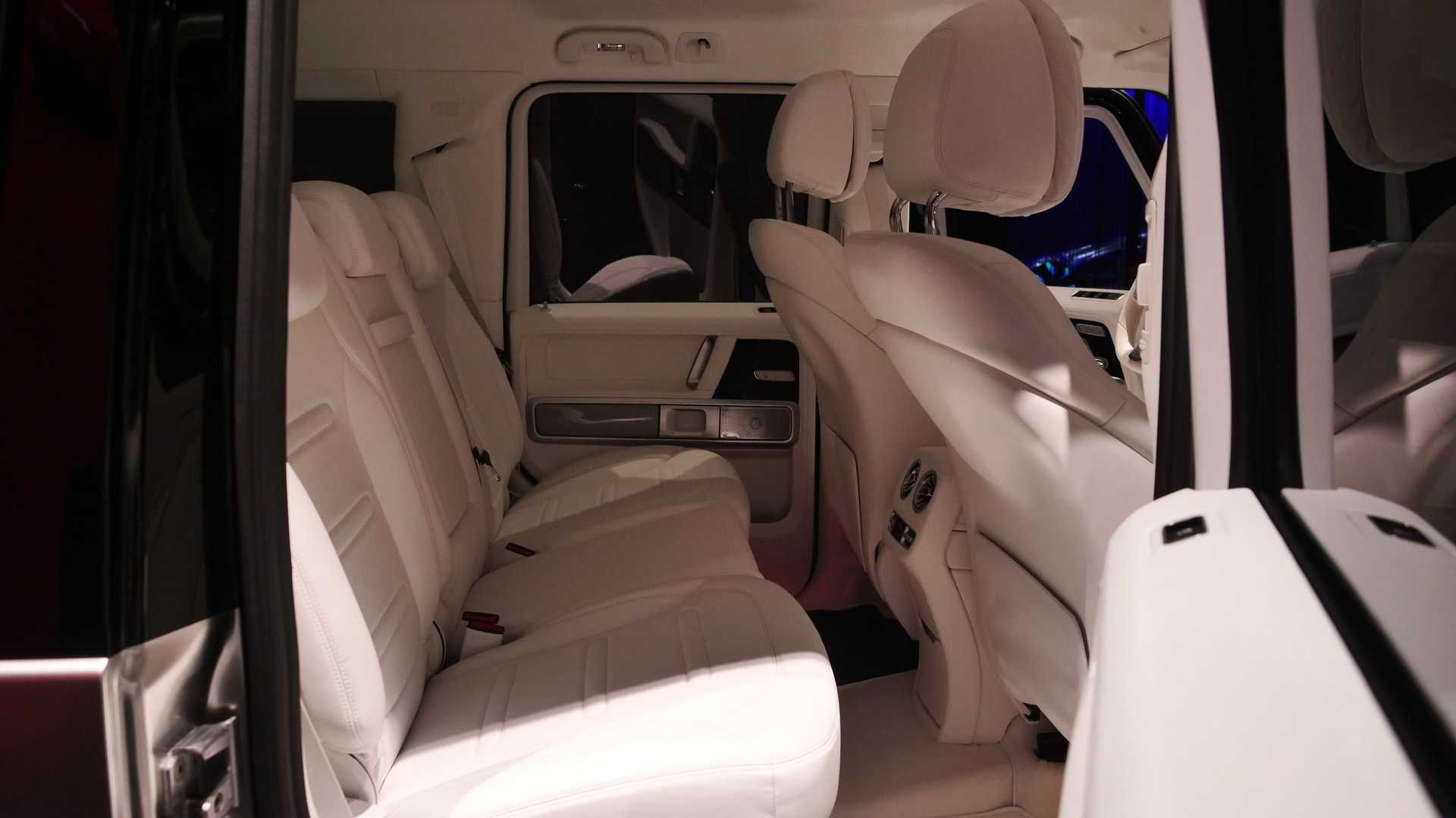 Mercedes EQG Concept / ردیف دوم مدل مفهومی مرسدس ای کیو جی