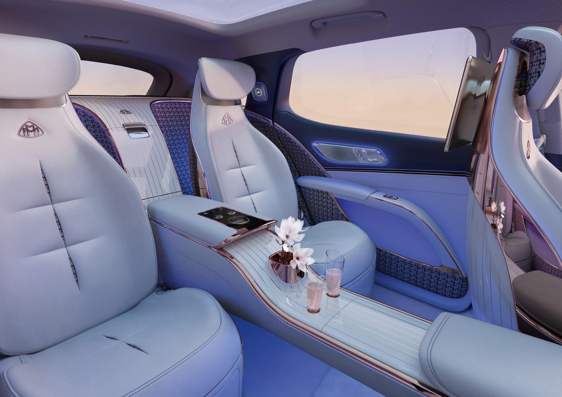 صندلی‌های عقب طرح مفهومی EQS میباخ / Maybach EQS Concept