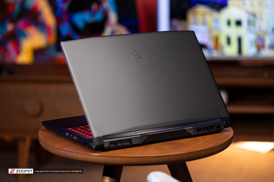 پشت لپ تاپ MSI Katana GF66 11UE
