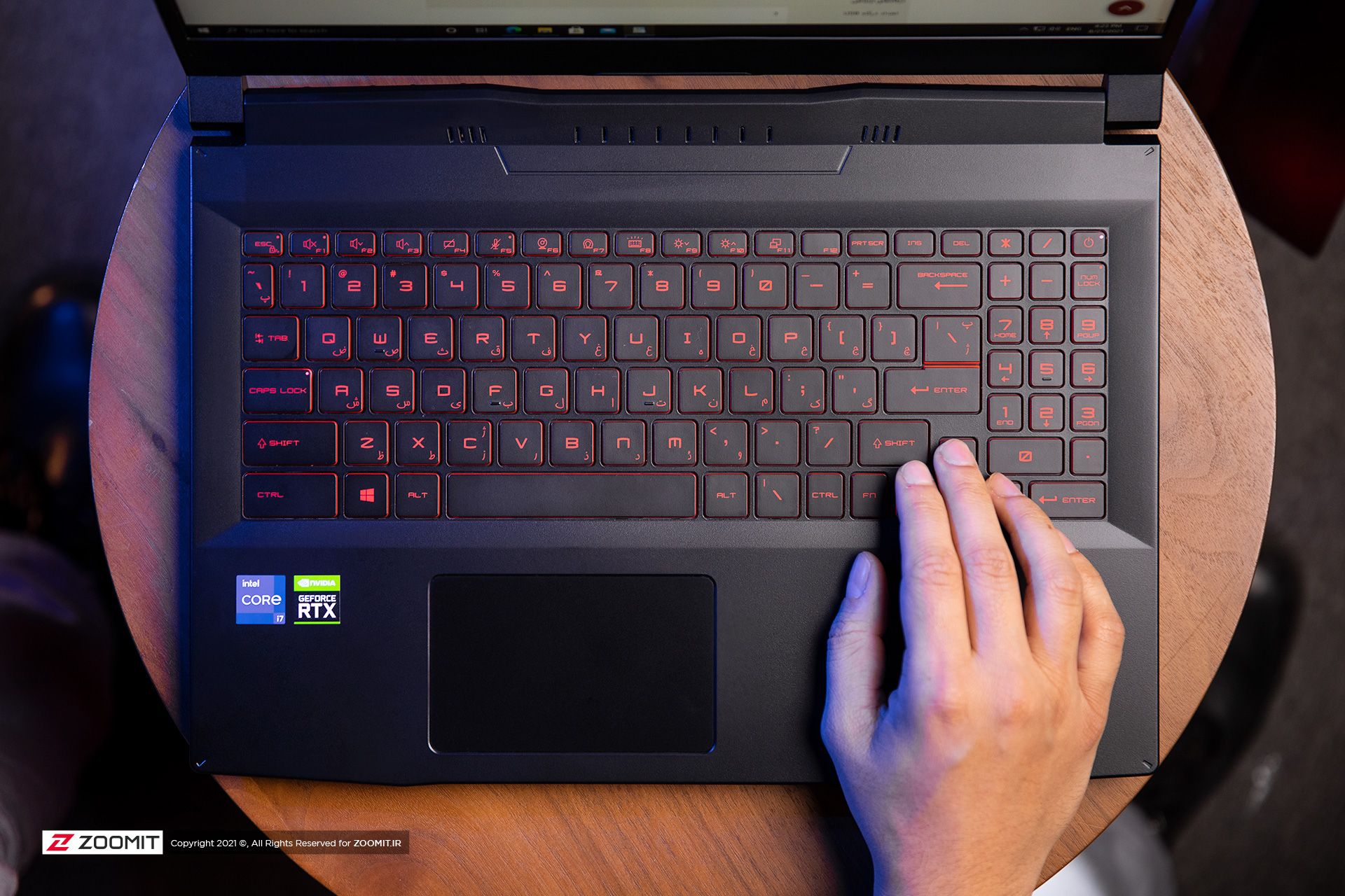 کیبورد لپ تاپ MSI Katana GF66 11UE