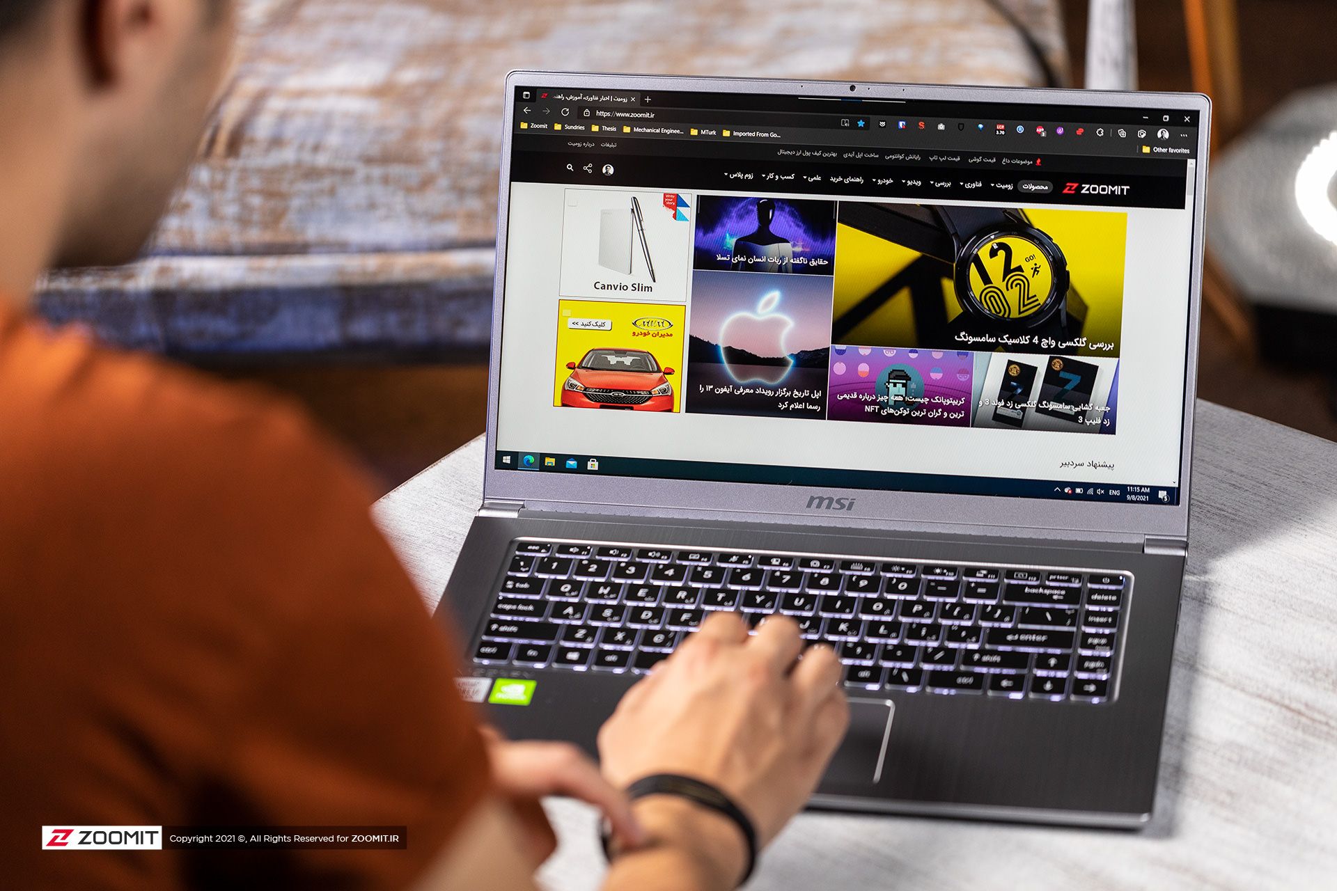 لپ تاپ MSI Modern 15