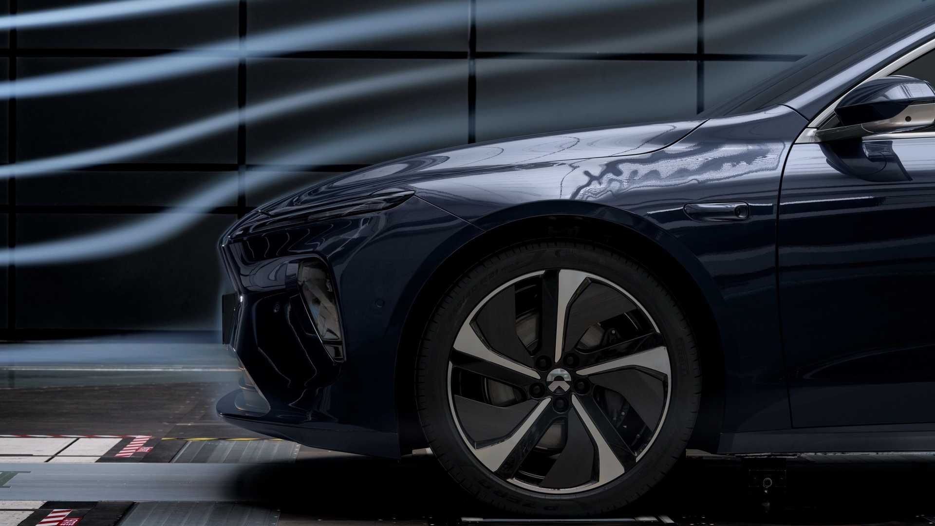 NIO ET7 / نیو ای تی ۷ در آزمایش آیرودینامیک تونل باد