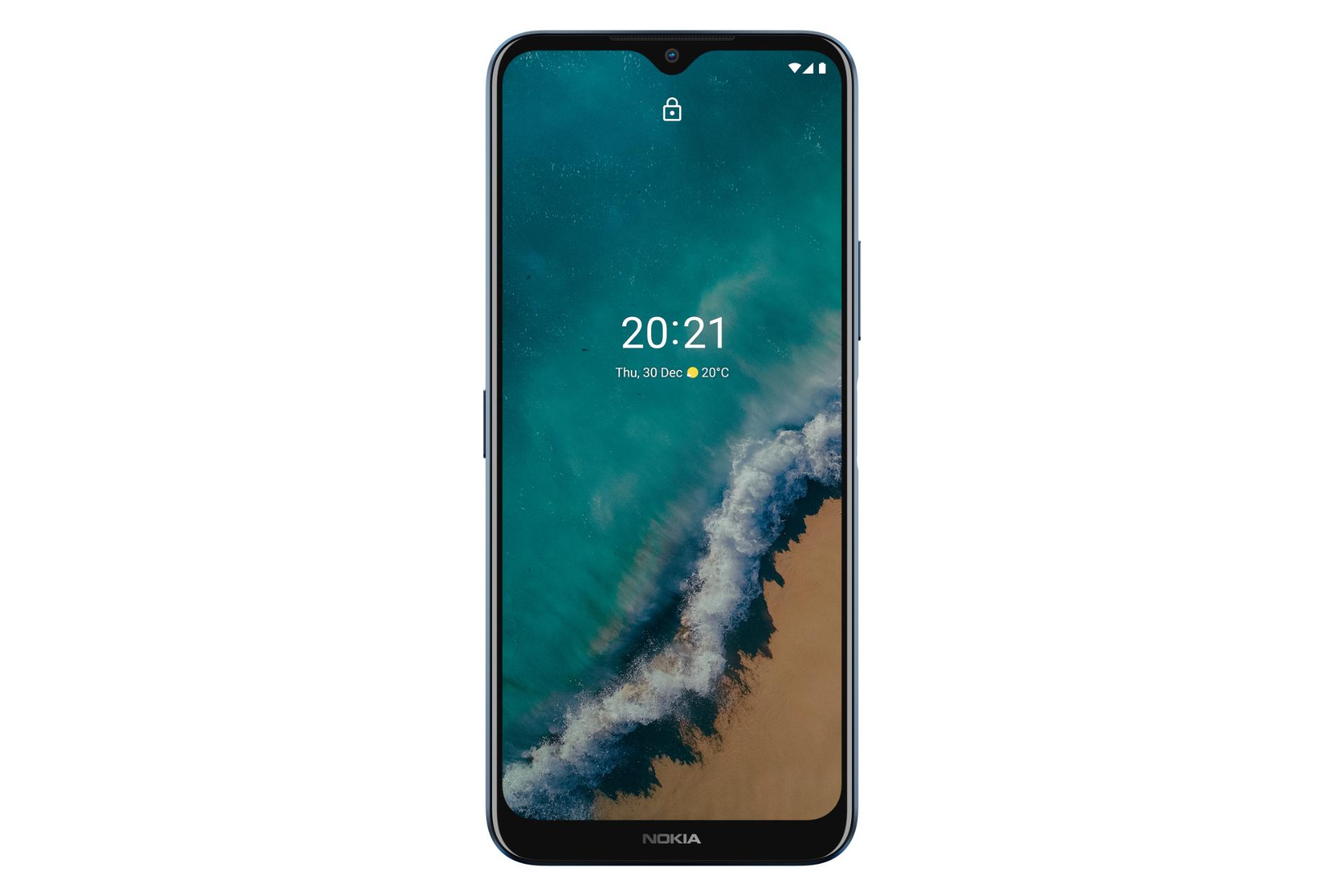 پنل جلو گوشی موبایل جی 50 نوکیا / Nokia G50 آبی
