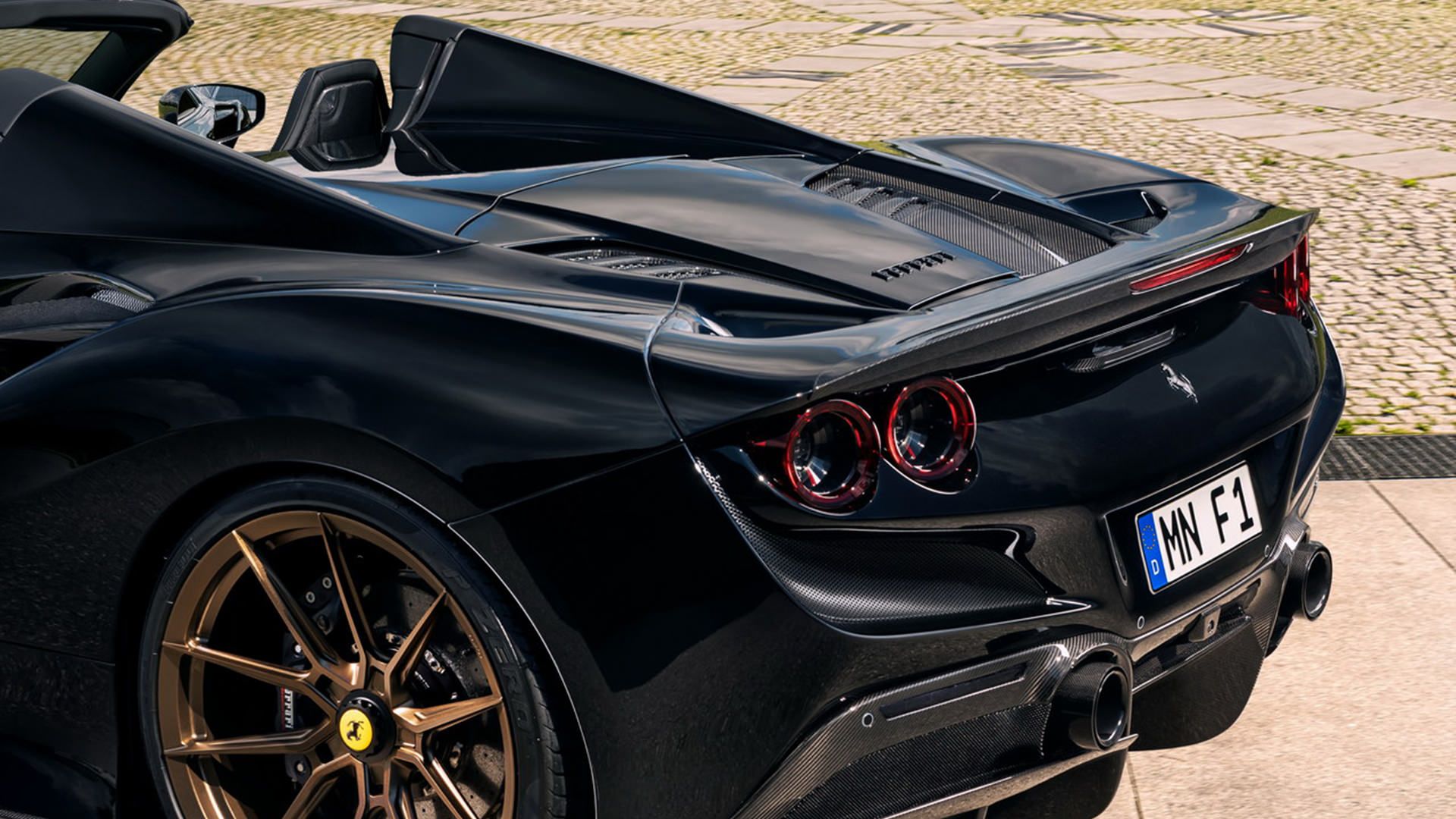 چراغ عقب فراری اف 8 اسپایدر نوویتک / Novitec Ferrari F8 Spider