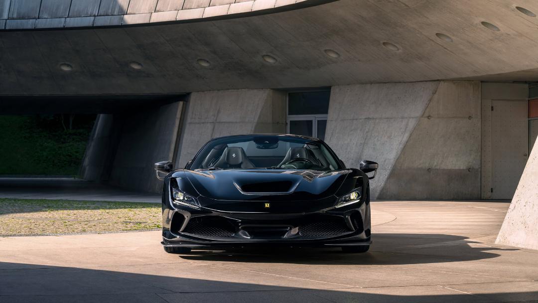 نمای جلو فراری اف 8 اسپایدر نوویتک / Novitec Ferrari F8 Spider