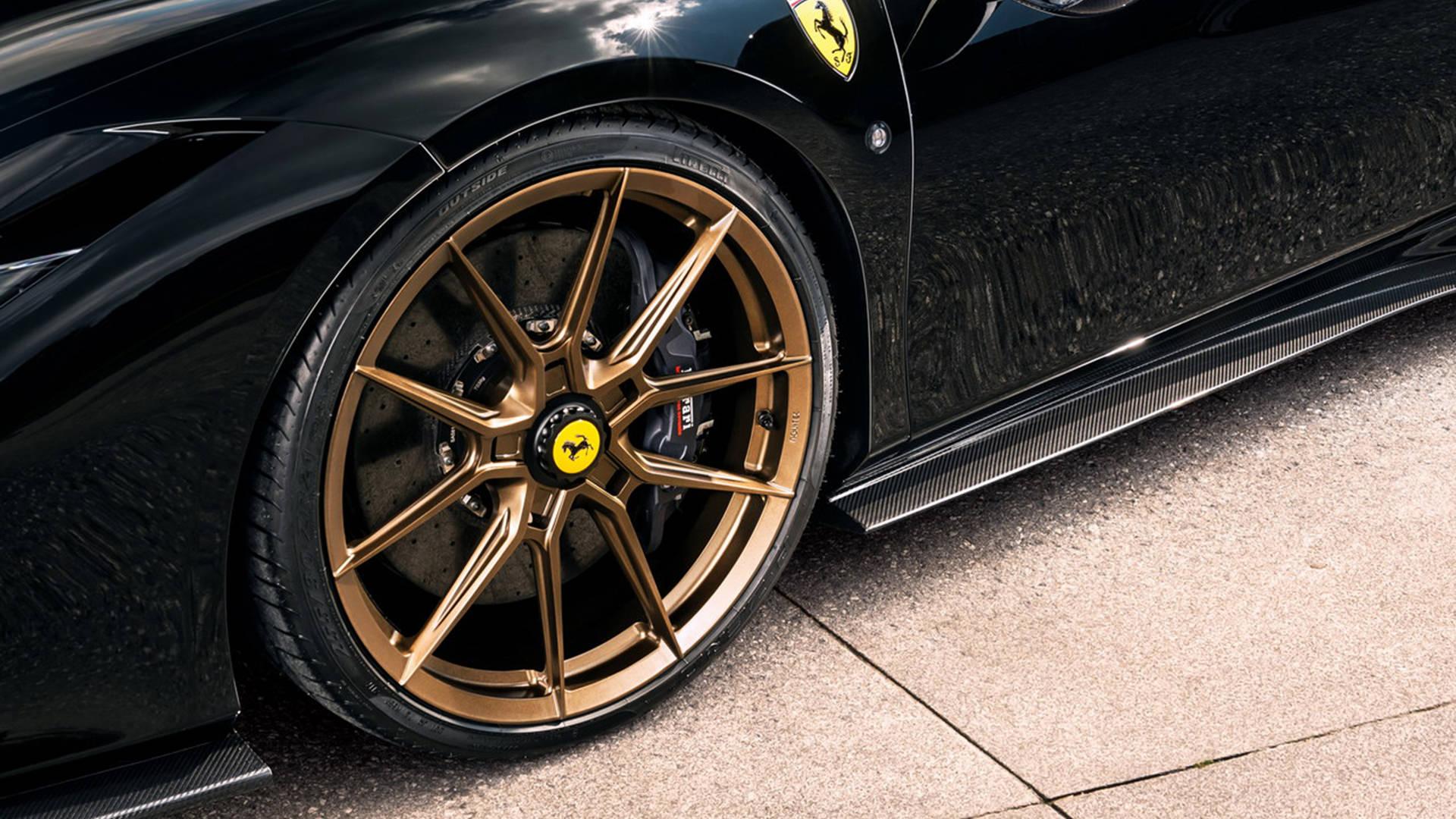 رینگ و چرخ فراری اف 8 اسپایدر نوویتک / Novitec Ferrari F8 Spider