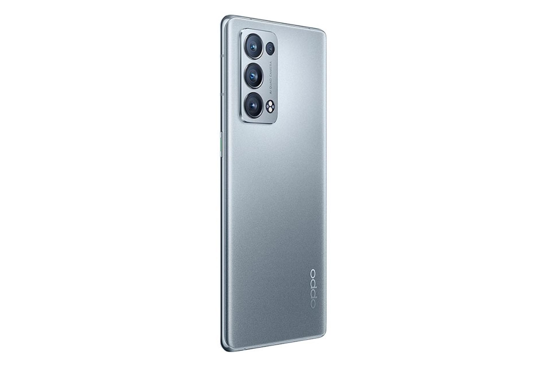 نمای چپ پنل پشت گوشی موبایل رنو 6 پرو 5G اوپو نسخه اسنپدراگون / Oppo Reno6 Pro 5G Snapdragon