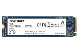 SSD پتریوت Patriot P300 NVMe M.2 2TB ظرفیت 2 ترابایت
