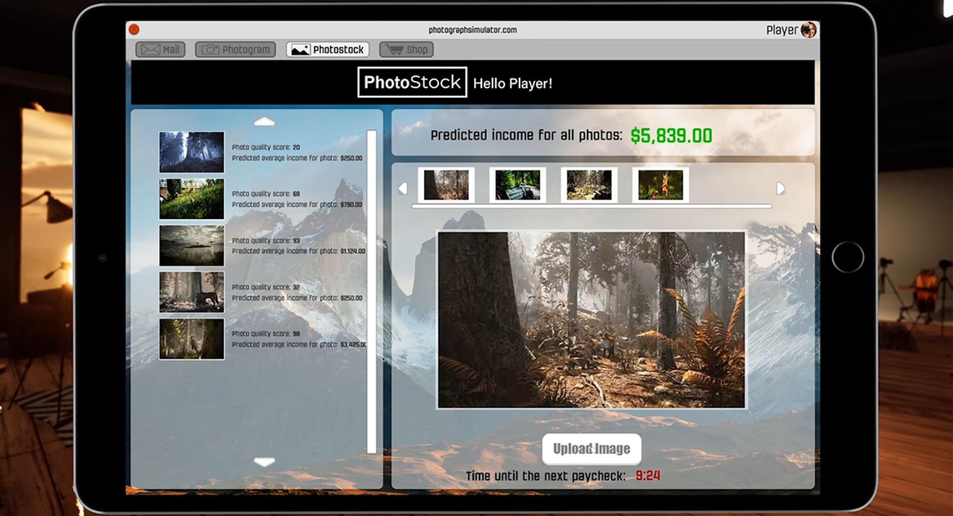 بازی photography simulator