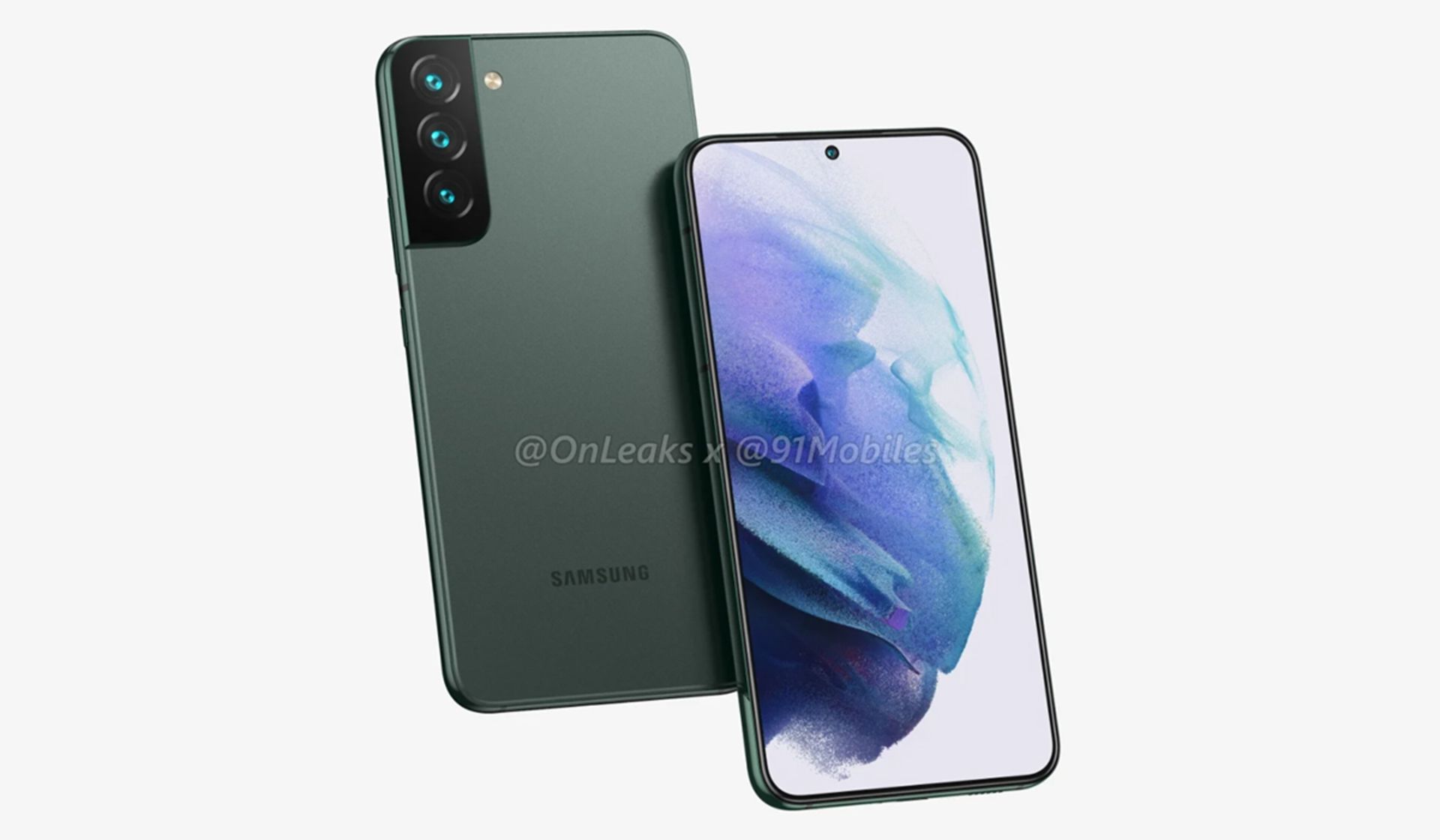 تصاویر رندرهای گلکسی S22 پلاس