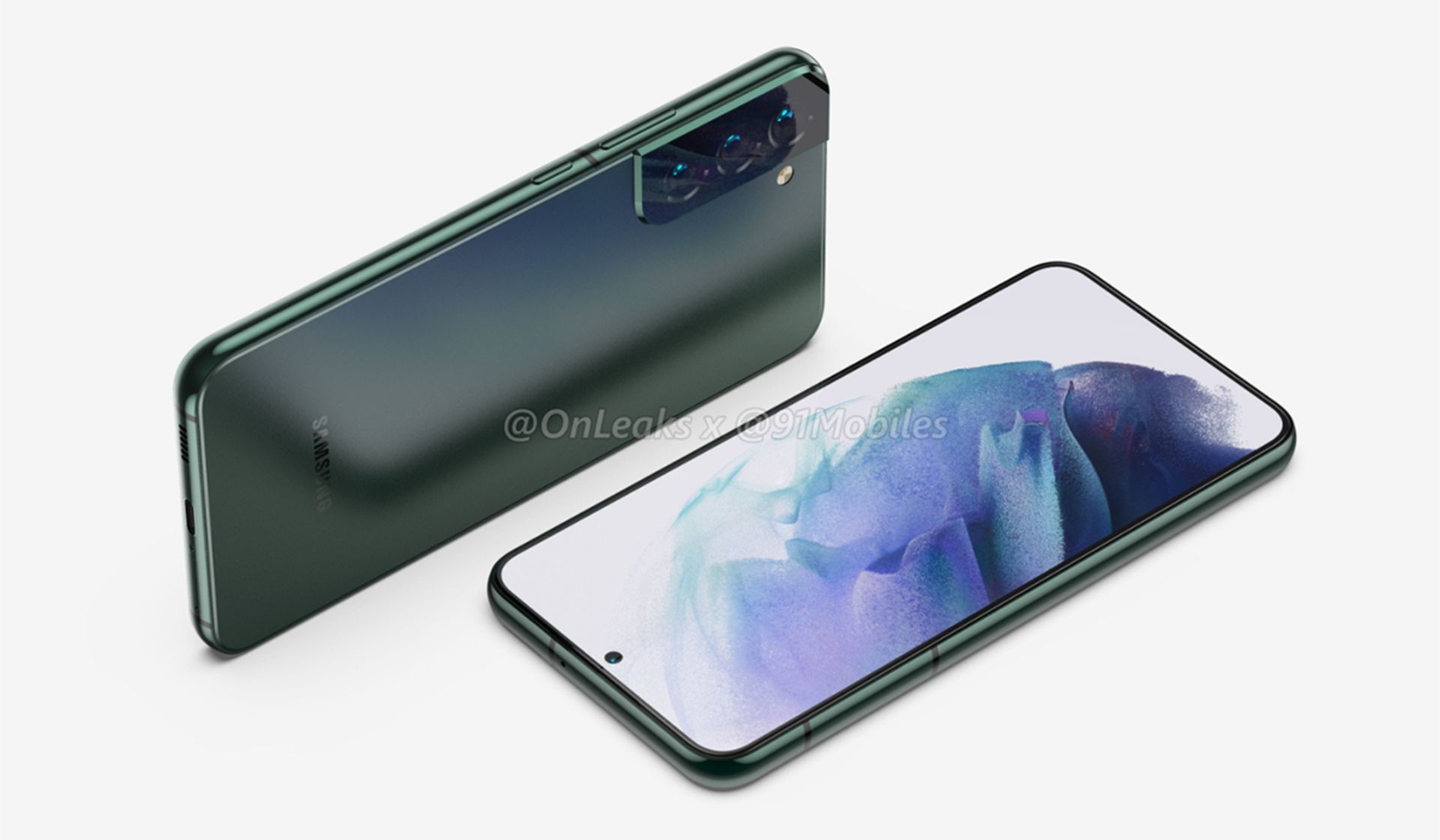 تصاویر رندرهای گلکسی S22 پلاس