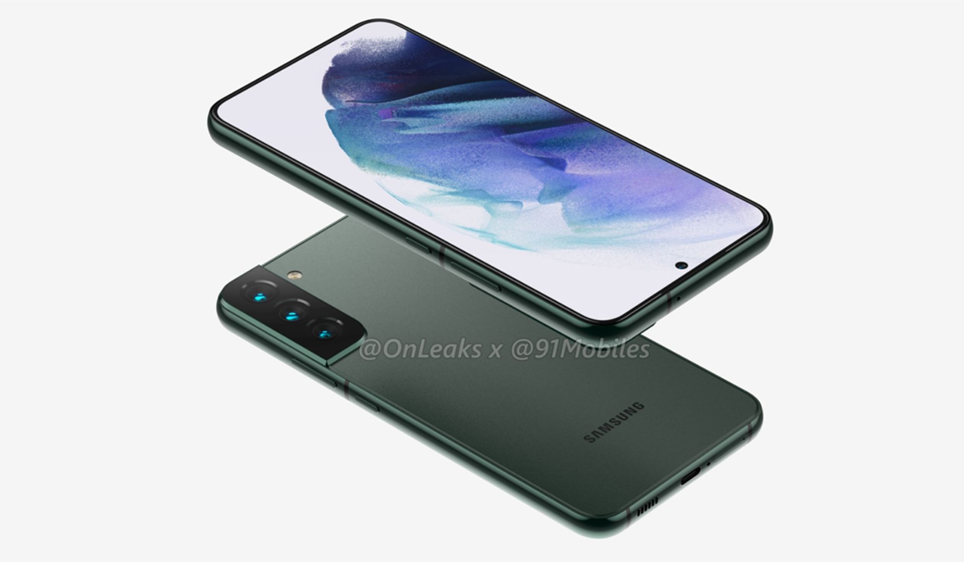 تصاویر رندرهای گلکسی S22 پلاس