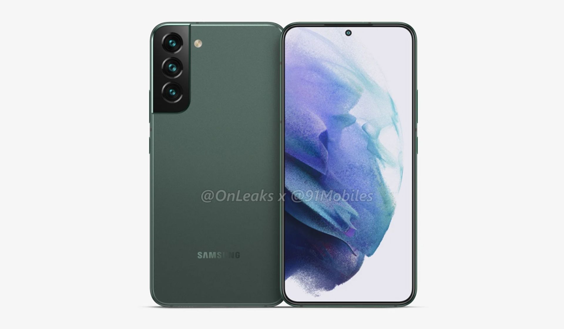 تصاویر رندرهای گلکسی S22 پلاس