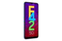 نمای چپ پنل جلو Samsung Galaxy F42 5G / گوشی موبایل گلکسی F42 سامسونگ نسخه 5G آبی