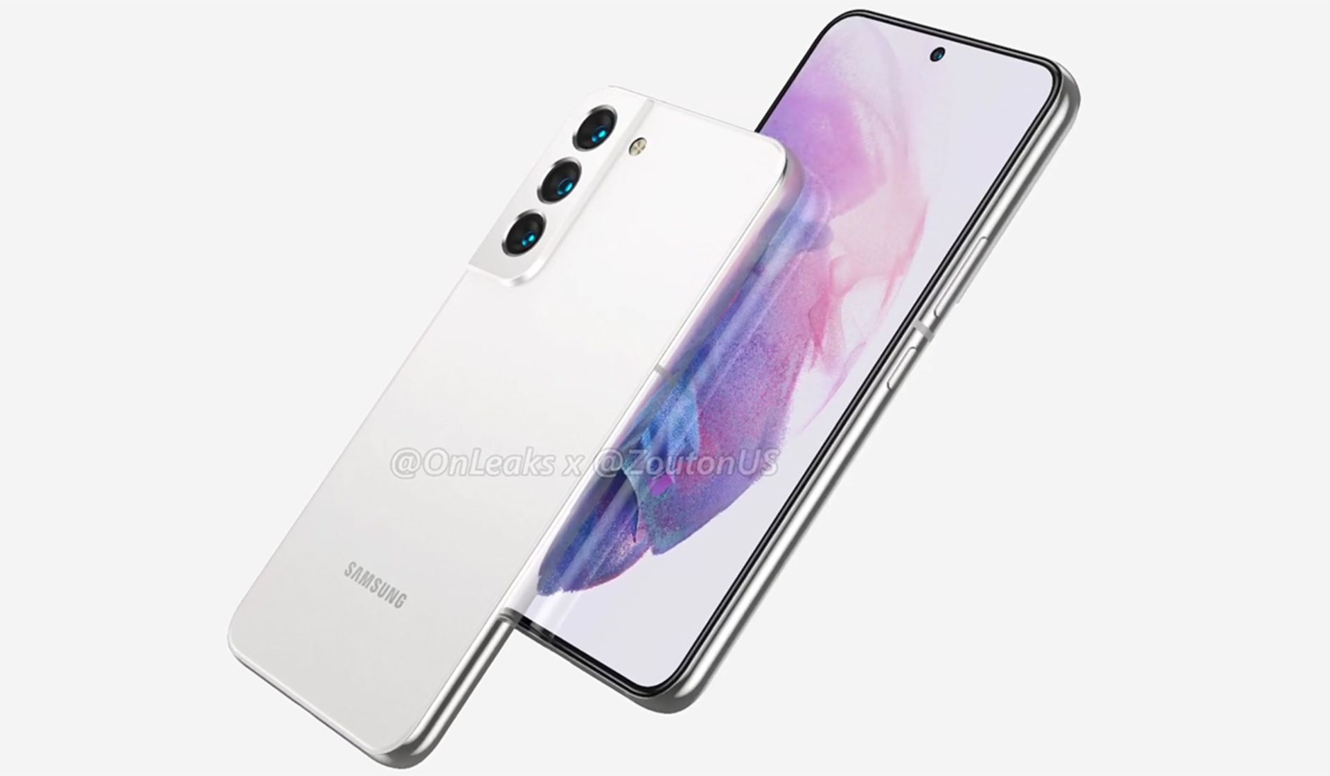 تصاویر رندرهای گلکسی S22 