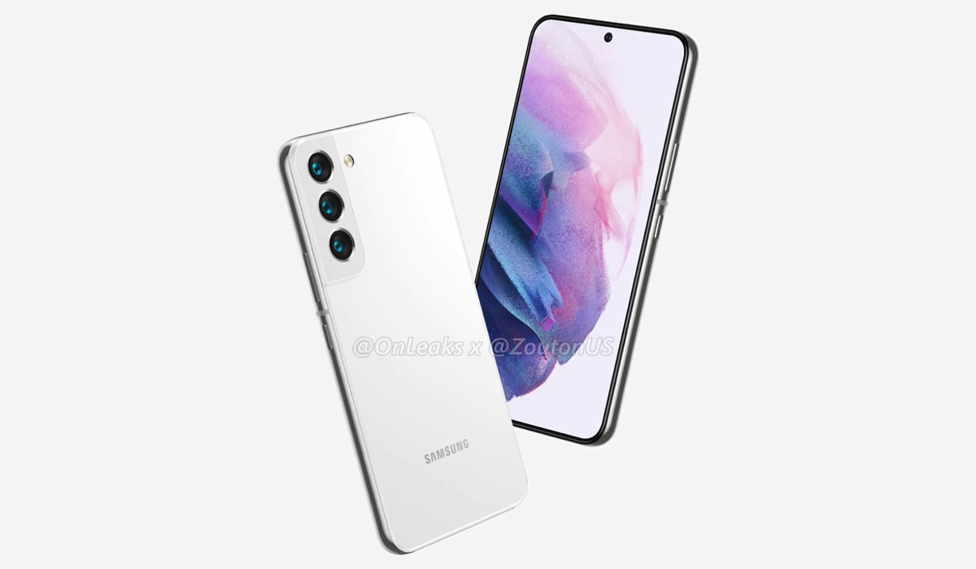 تصاویر رندرهای گلکسی S22 